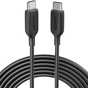 USB C Cable 60W 10ft, Anker Powerline III USB-C to USB-C Cable 2.0, USB C Charger Cable for MacBook Pro 2020, iPad Pro 2020, Switch, Samsung Galaxy S20 Plus S9 S8 Plus, Pixel, and More