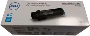 DELL PRINTER ACCESSORIES P3HJK CYAN TONER CARTRIDGE 2.5K HICAP