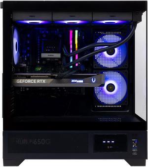 ZOTAC MEK AI-Enhanced Gaming PC Desktop Computer - NVIDIA GeForce RTX 5070 TI , AMD Ryzen 5 7600X up to 5.3GHz, 16GB RGB DDR5, 1TB NVME M.2 SSD, 850W 80+ GOLD PSU, WiFi 5,BT 5.2, Windows 11 Home 64-bi