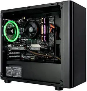 ZOTAC MEK Gaming Desktop A5546 AMD Ryzen 5 5500, GeForce RTX 4060 Black Edition 8GB GDDR6, 16GB DDR4 3200, 1TB SSD, WiFi + Bluetooth 5.2 - GH4060A5500-01-U-W4B