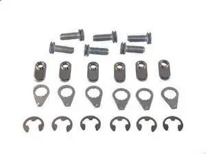 Stage 8 3904 Locking Turbo Bolts - 10mm x 1.25 - Set of 4 - 25mm Long