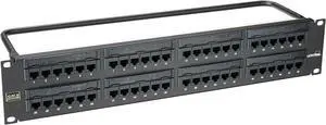 LEVITON TELCOM 69586U48 CAT6 PLUS PATCH PANEL 48 PRTS