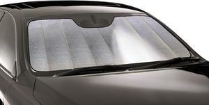 Intro-tech Sun Shades IS-08-R Ultimate Reflector Folding Custom Fit Sunshade Silver For Isuzu Pickup Truck 1981 to 1987