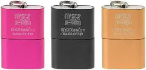 Mini Aluminum Alloy USB 2.0 A Micro SD TF Memory Card Reader Adapter Whosale&Dropship