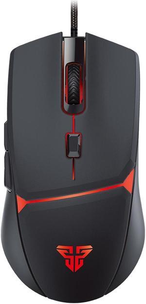 FANTECH Wired Gaming Mouse,large-size ,Ergonomic,TYPE-C Fast charge,6 Buttons,Fast-Charging,10 millons buttons life,RGB Gamer Desk Laptop PC Gaming Mouse, for Windows 7/8/10/XP Vista Linux MacOs