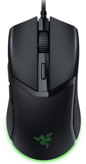 AULA Cobra Wired Gaming Mouse: 58g Lightweight Design - Gen-3 Optical Switches - Chroma RGB Lighting with Underglow - Precise 8500 DPI Optical Sensor - Speedflex Cable-6 buttons - Black