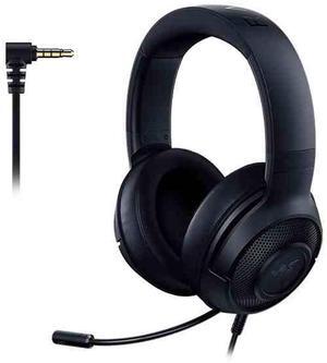 AULA Giant Demon X Wired Gaming Headset with Microphone,Ultra-lightweight design,HD Sound Quality, 3.5 mm link, for PCs, Macs, Xbox One, PS4, Nintendo Switch, Black