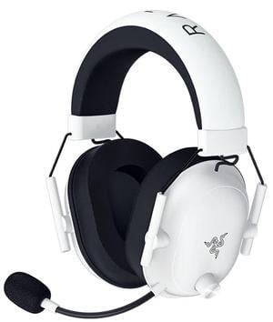 AULA Soul Eater Shark V2 Extreme wireless Gaming Headset , THX Spatial Audio - Bendable Mic - 50mm Drivers - 2.4GHz, Bluetooth or USB - 70 Hr Battery w/USB Type C Chargingwhite
