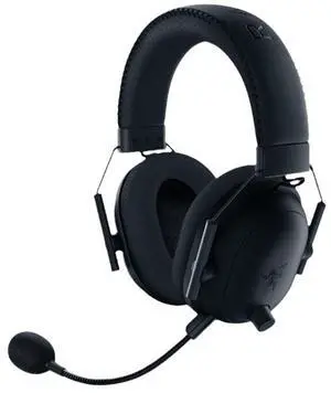 AULA Cyclone Black SharkV2Pro 2.4G Bluetooth, Super Wideband Mic - Pro Tuned FPS Profiles - 50mm Drivers - Plush Noise Isolating Earcups - 70 Hr Battery - Bluetooth - for PC, PS5, Switch,black