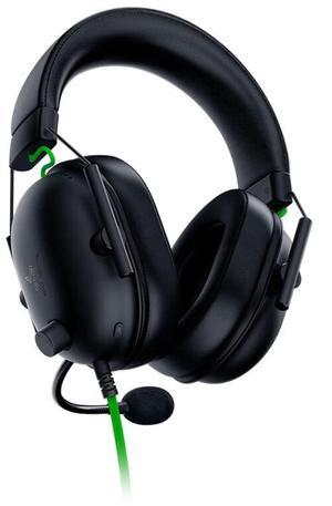 AULA  BlackSharkV2X Wired Gaming Headset, THX 7.1 Spatial Surround Sound,50mm Drivers,Detachable Mic,for PC, PS4, PS5, Switch, Xbox One, Xbox Series X|S,3.5mm Audio Jack & USB DAC ,Black