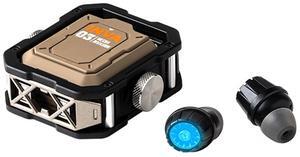FANTECH Mecha Invasion "Jetpack" Wireless Earbuds | Bluetooth 5.3 Gaming Earphones with RGB LED Effects, Finger Spinner Mechanism, ENC Noise Cancellation |Design for Sports/Gaming, Coffee