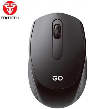 FANTECHGO W603 Black Gaming Mouse -54g, 1600 DPI Adjustable, Plug And Play Micro Receiver,3 Buttons,Ergonomic Design for PC/Computer(Black)