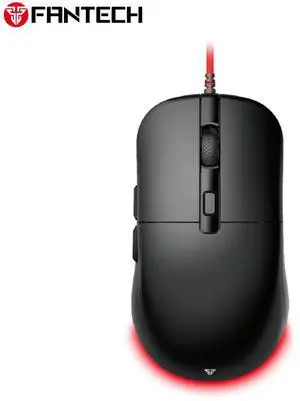 FANTECH KANATA VX9 Wired Gaming Mouse, 3600 DPI Adjustable, Ambidextrous Design,5 MILLION CLICKS7 Lighting Effect, Ergonomic Design for PC/Computer (Black)