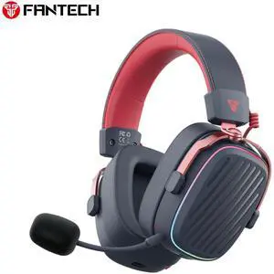 FANTECH HARMONY PRO WHG02P Premium Multi-Platform Wireless Headset,90 Hours Playback Time,TRI-Mode Connectivity,7.1 Surround Sound,Personalization+,RGB Lighting,Multi-Device Connection,Blue