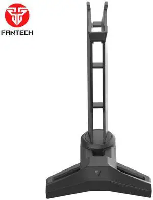 FANTECH TOWER II AC304 Headset Stand,Durable Triangular Base,Added Weight For More Stabilization,Durable NON-SLIP Base,Black