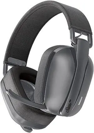 FANTECH Studio PRO Whg03p Gaming Headphones, Wired & Wireless Bt5.3 Headset, 7.1 Surround Sound, Quad Mode connectivity, Grey