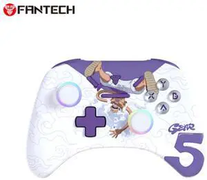 FANTECH WGPI5V2A Gear 5 Gaming Xbox Controller, One Piece Edition, Wireless Tri-Mode (2.4G/Bluetooth 5.0/Wired),Hall Effect Trigger Buttons, Four-Level Vibration, 1000Hz Polling Rate, White