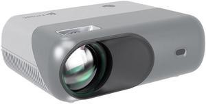 YOTON Mini Movie Projector 1080P Supported,Up to 120 Screen 4000Lumens  Home Theater, Compatible with PC/iOS /Android 