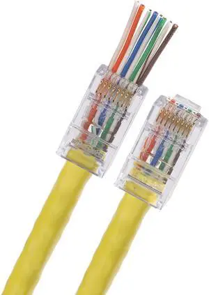 GEM by Triplett CAT 6 Connector, Male, 50 Pack