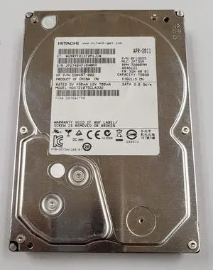 HITACHI DESKSTAR 750GB 7200RPM 32MB CACHE  3.5 INCH HARD DRIVE HDS721075CLA332