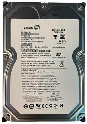 Seagate BarraCuda 7200.12 ST3320418AS 320GB 7200 RPM 16MB