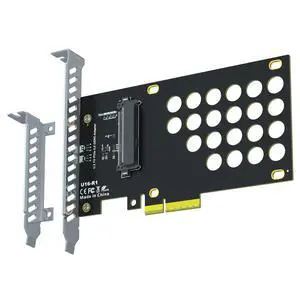 GLOTRENDS PU15N U.2 to PCIe 5.0 X4 Adapter Card for U.2 NVMe SSD GLOTRENDS PU15N U.2 to PCIe 5.0 X4 Adapter Card for U.2 NVMe SSD