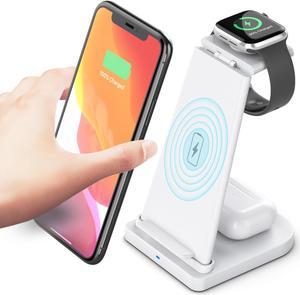 3 IN 1 QI Wireless Fast Charger Wireless Charging for Mobile phone,TWS Earphone,Smart Watch,Iphone iwatch,Airpods