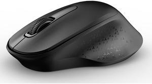 Dual Mode Wireless Mouse Bluetooth 3.0+5.0 + 2.4GHz Mute Mouse 1600DPI Long Standby for Desktop PC Laptop