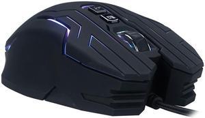 RGB Gaming Mouse Wired Programmable Ergonomic USB Mice 4800DPI, 7 Buttons for Laptop PC Gamer Computer Desktop