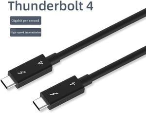 2.63ft/0.8m Thunderbolt 4 Type C Data Line 40Gbps Usb C Cable PD 100w 5a/20v 8K HD Usb-c Data Transfer for Macbook Thunderbolt4 Cable