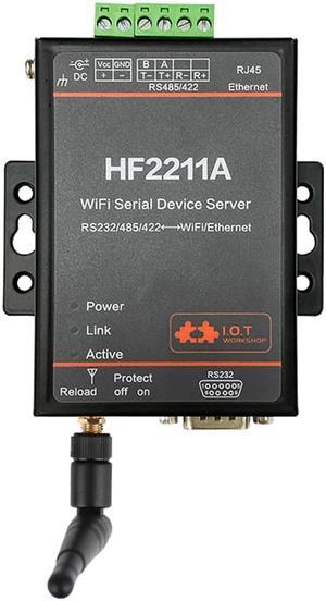 WiFi Serial Device Server Serial RS232 RS485 RS422 to WiFi Ethernet Converter Device Connector