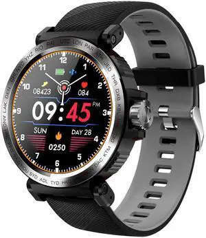 Hitoor Sport IP68 Waterproof Smart Watch Full Touch Screen Men Clock Heart Rate Monitor Smartwatch Fitness Tracker Bracelet for IOS Android