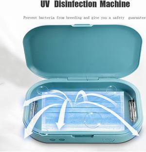 UV Sanitizer Portable Masks Ultraviolet Light Mobile Phone Sterilizer Box with Aromatherapy Function Disinfector Cleaner