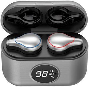 TWS True Wireless Earbuds Noise Canceling Earpiece Portable Bloototh Earphone Handsfree Sport Headset With Charging Case for Cell Phones