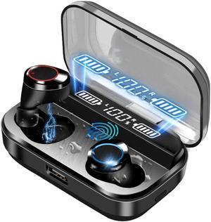 Wireless Earbuds, RegeMoudal Deep Bass Wireless Bluetooth Earbuds with Charging Display, IPX7 Waterproof and Built-in Microphone, Bluetooth 5.0 Hi-Fi Stereo Sound with 4000mAH Charging Case