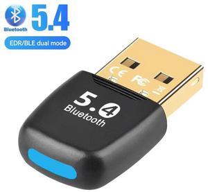Hitoor Latest Bluetooth 5.4 USB Adapter for PC Laptop, 20M Range Wireless Transmitter Dongle Bluetooth Adapter for Computer Desktop Windows 11/10/8.1, Pair w/Headset Headphones Speaker Keyboard Mouse