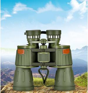 HD 10X50 High Definition Zoom Binoculars Telescope Large Eyepiece For Day And Night Vision Concert Telescope