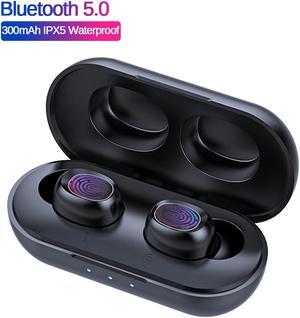 Headset Hifi Stereo HD Call TWS Wireless Earphone Bluetooth Mini in-ear  Microphone Earbuds Waterproof with LED Power Display
