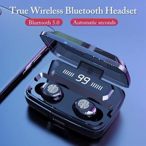 SIROKA-Bluetooth Earphone TWS Wireless Samrt earbuds Touch LED Display Double ear HD call Bluetooth 5.0 for phone