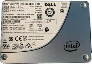 Dell V6YD5 240GB SATA 6GBPS Enterprise 2.5" SSD SSDSC2KG240G7R Dell V6YD5 240GB SATA 6GBPS Enterprise 2.5" SSD SSDSC2KG240G7R