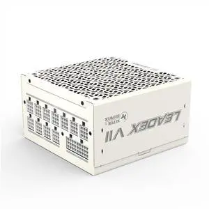 Super Flower Leadex VII XP 850W 80+ Platinum, Cybenetics Platinum, Full Modular, ATX 3.1 & PCIe 5.1, W/12VHPWR Cable (2x8pin - 16pin native cables) , Power Supply, FDB Fan, SF-850F14XP, White version