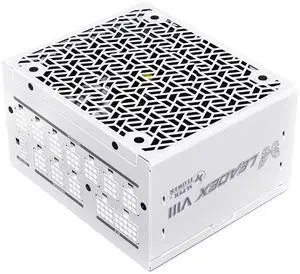 (Pre-Order Promotion Price) Super Flower Leadex VIII Platinum PRO 1200W ATX 3.1&PCIe 5.1(Native 12V-2x6 Cable), Cybenetics PLATINUM, Smallest 125mm ATX PSU, Patent Super Connector, Full Modular, White