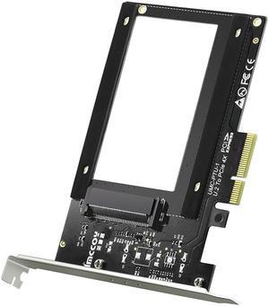 PCIe X4 to U.2 Riser Card Computer Hard Drive Adapter