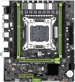 X79M-S V2.0 Computer Motherboard Support E5 E5 2620 2689 2690 2630 With 4*DDR3 Slot with SATA USB 2.0 M.2 NVME Slot
