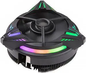 Triceratops Desktop Computer CPU Radiator Air-cooled RGB Multiple Dimming LED Light-emitting Fan