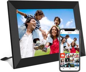 8 Inch WiFi Digital Photo Picture Frame, Auto-Rotate Portrait and Landscape, Wall Mountable, Built in 16GB Memory, Share Moments Instantly via Frameo App