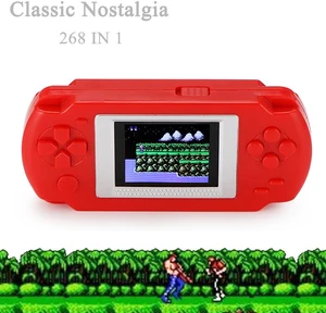 Retro Game Console 8 Bit Portable 2 inch Color Screen Game Player Built in 268 Games Handheld Games Retro Game Console 8 Bit Portable 2 inch Color Screen Game Player Built in 268 Games Handheld Games