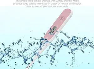 Electronic Thermometer Waterproof LCD Display Underarm Temperature Detecting for Baby Adult Temperature Detecting