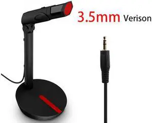 Professional recording microphone Condenser Microphones With microphone stand 3.5mm Jack Mic For Studio Recording PC Laptop Smartphone