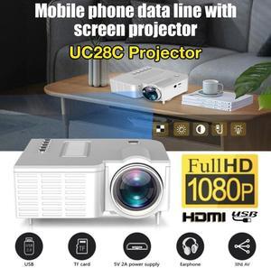 Portable Mini Projector Led Lamp Home Theater Cinema Smartphones Connect Hd Video Projector Beamer